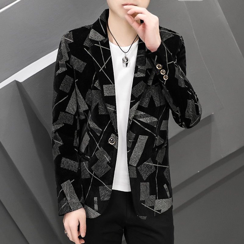 2024 new Single-breasted man suits slim fit Professional Youth Business Casual Jacket men's blazer