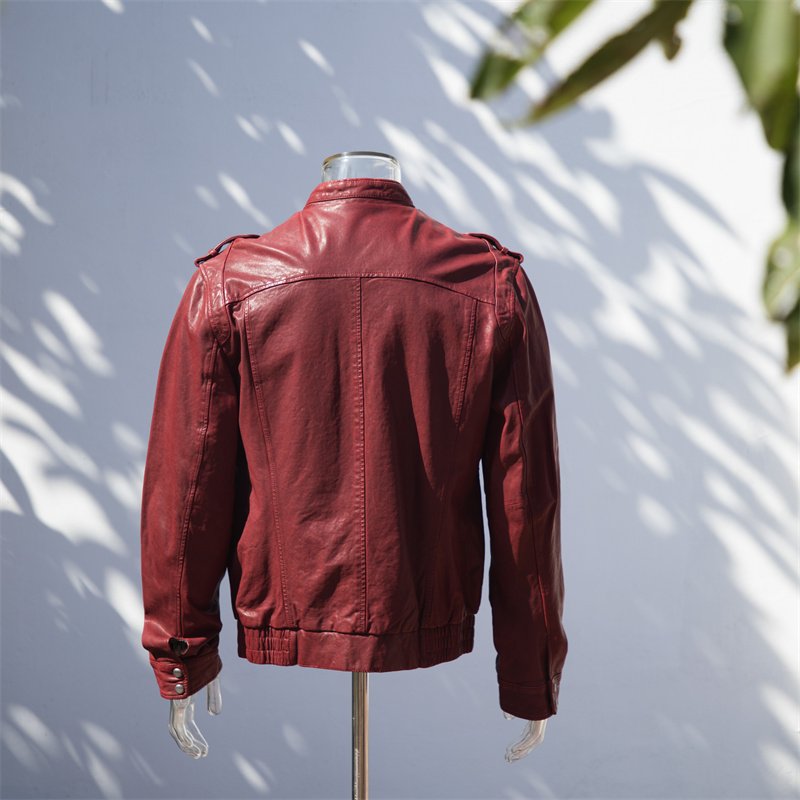 Custom Letterman Vintage Bomber 100% Genuine Leather Jacket Men's Jacket