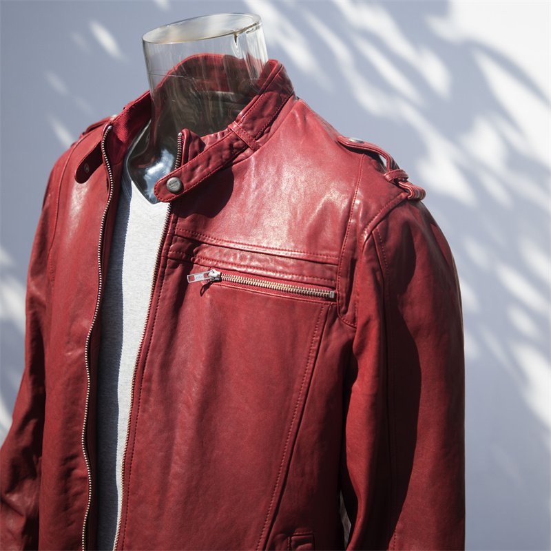 Custom Letterman Vintage Bomber 100% Genuine Leather Jacket Men's Jacket