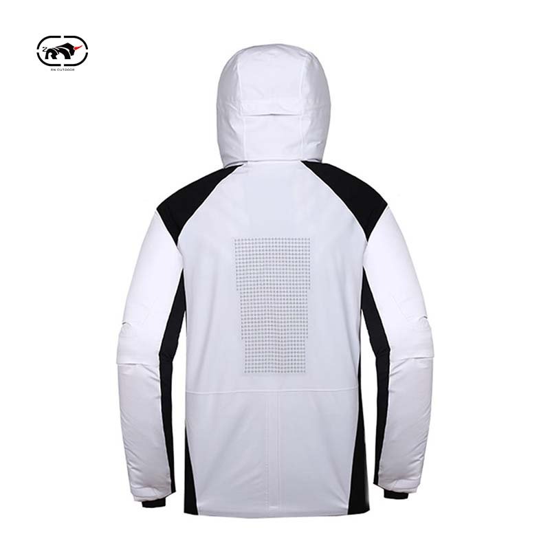 ODM OEM Customized Men's Outdoor Hooded Waterproof Windproof Jacket Manufacturers