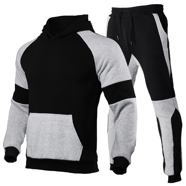 Custom Training Jogging Embroidery Tracksuits For Men Slim Fit 100% Cotton Cargo Sweat men's hoodies & sweatshirts