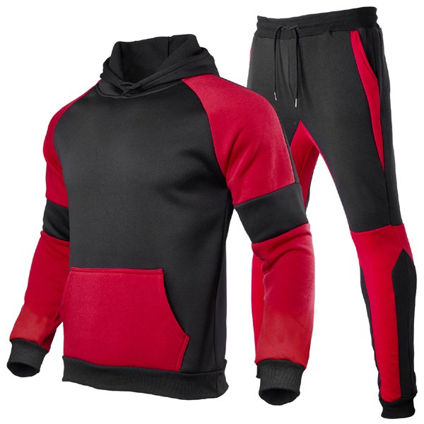 Custom Training Jogging Embroidery Tracksuits For Men Slim Fit 100% Cotton Cargo Sweat men's hoodies & sweatshirts