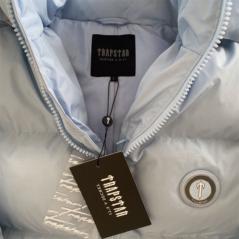 Embroidered Women's Coat Super Long Super Thick Warmth Coats Winter Men's Trapstar Jacket Puffer Oversized Jacket