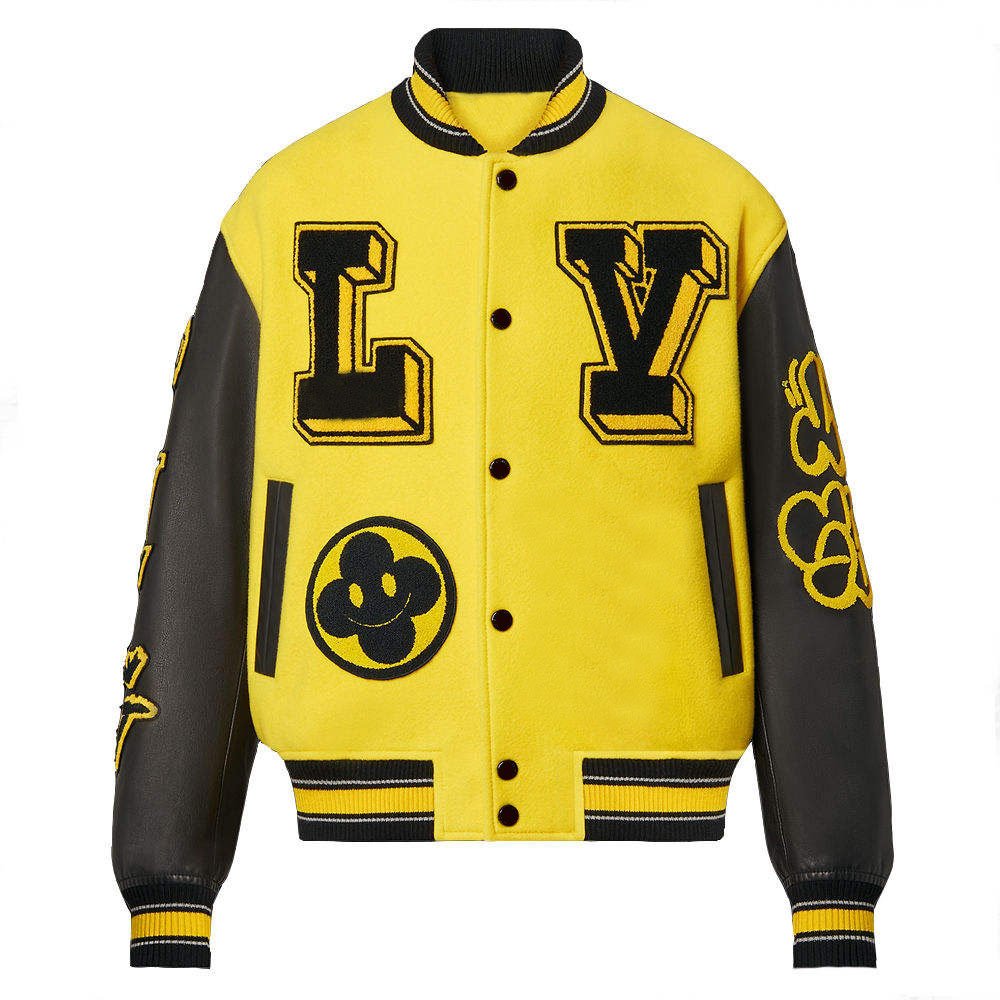 Custom Leather Sleeves Chenille Embroidery Winter Jacket Plus Size Men's Jackets Letterman Baseball Varsity Jacket