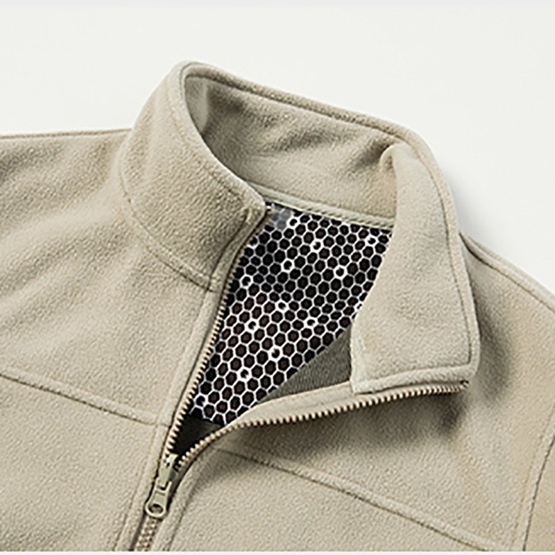 Wholesale Custom Zipper Woolen Winter Men's Jacket Polar Fleece Thick Warm Cold-proof Jacket For Men With Best Price
