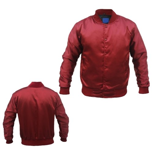 Hot Selling Custom Cool Style Fleece Winter Baseball Bomber Leather Jackets