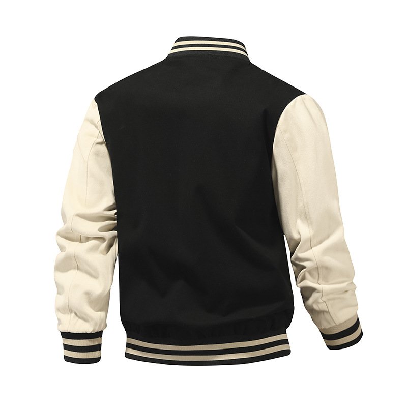Casual Varsity Leisure Jacket Sport Comfortable Bomber Jacket Loose Bomber Jacket For Men