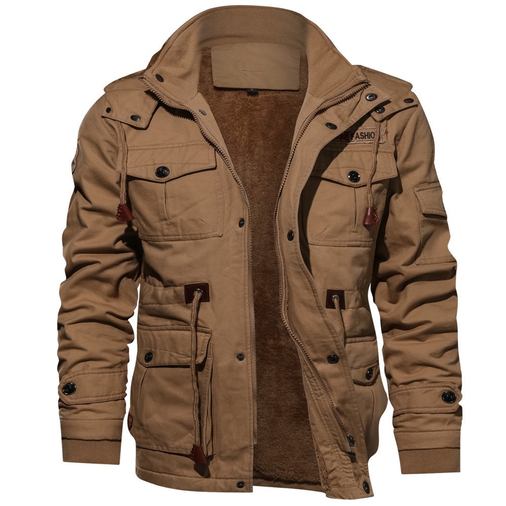 2024 High Quality Custom Design Mens Jacket Winter Fleece Jackets Warm Thicken Outerwear men's Jackets