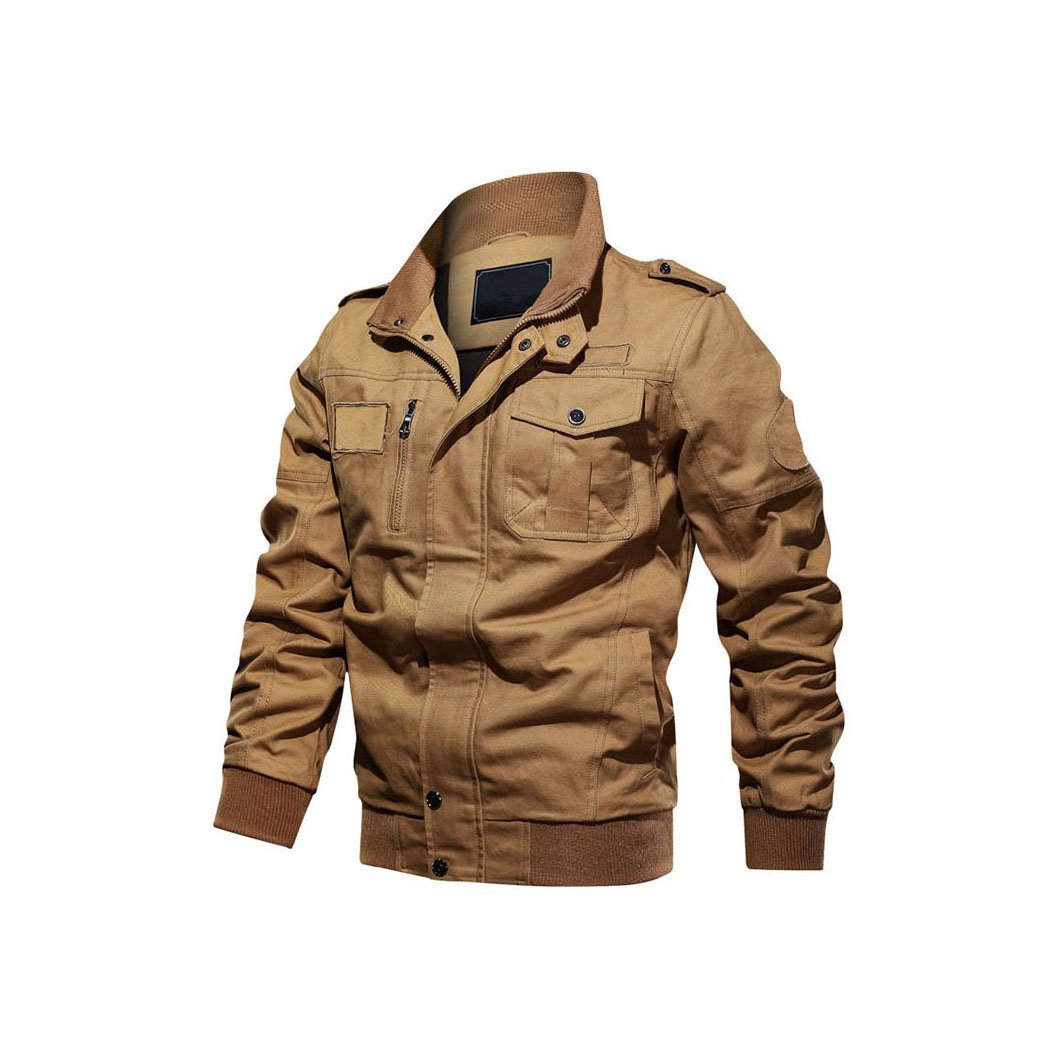 premium quality Men's Jacket-Fall Winter Thicken Windbreakers Bomber Jackets Padded Coats OEM ODM style customization logo