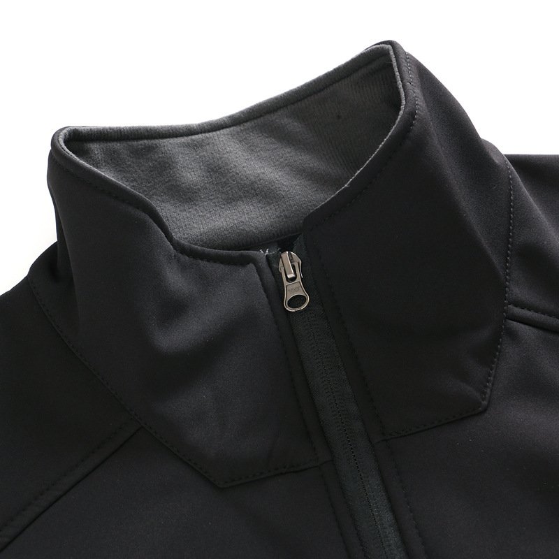New Fashion Custom Logo Outdoor men Softshell Fleece jacket Plain Waterproof Clothing