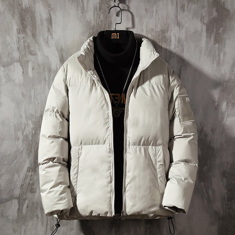 wholesale down work jacket coat men's jackets long winter high quality winter waterproof luxury soft black thick casual logo