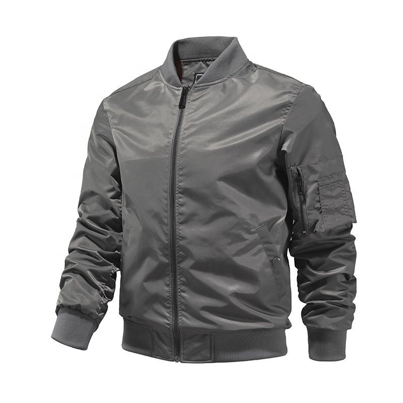 Hot Selling Autumn and Winter Mens Jackets Cross-border flight jacket Pockets Costume Made