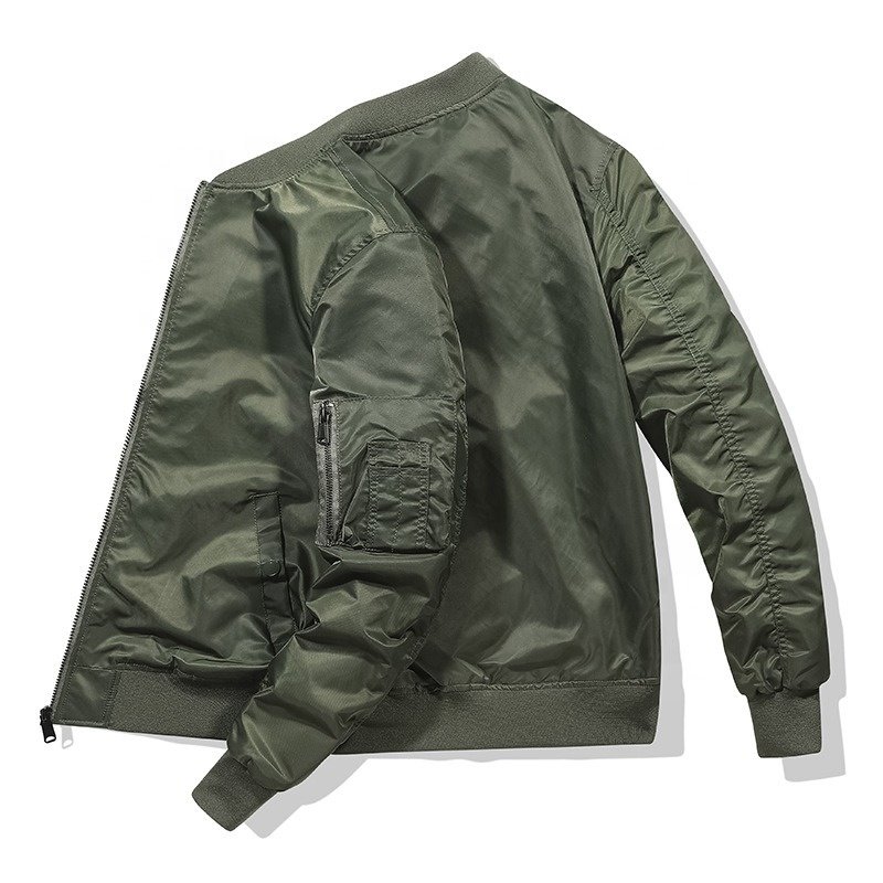 Hot Selling Autumn and Winter Mens Jackets Cross-border flight jacket Pockets Costume Made