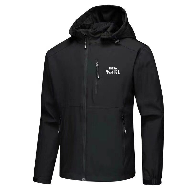 Luxury Design Custom Logo Polyester Outdoor Running Hiking Windbreaker Men's Jacket