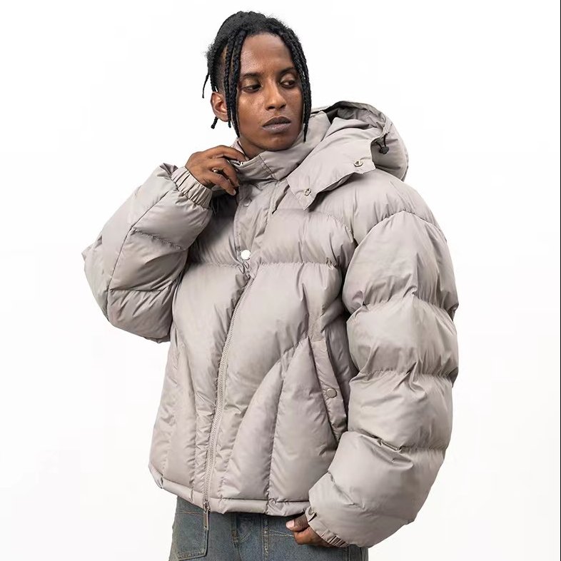 New Design Winter Light Down Outdoor Men Bubble Puffer Jacket Winter Warm Men's Coat