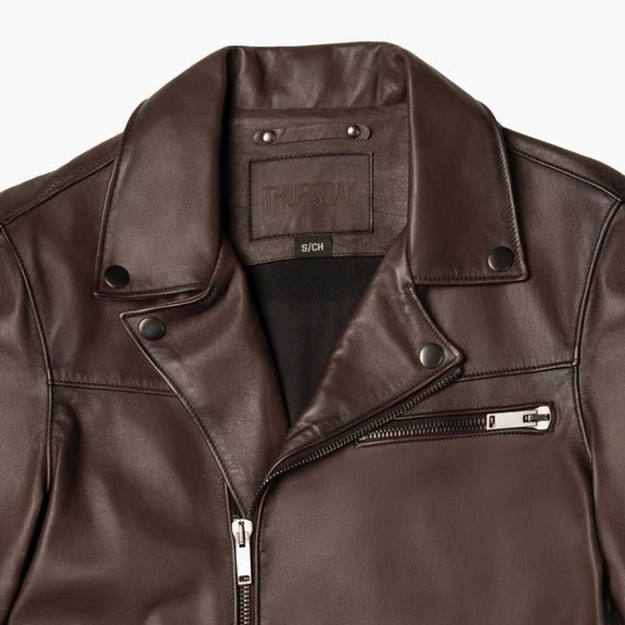 OEM High Quality Biker Style Motorcycle Jacket Winter Black Leather Blazer XL Size Customizable Wholesaled Light Fabric Features