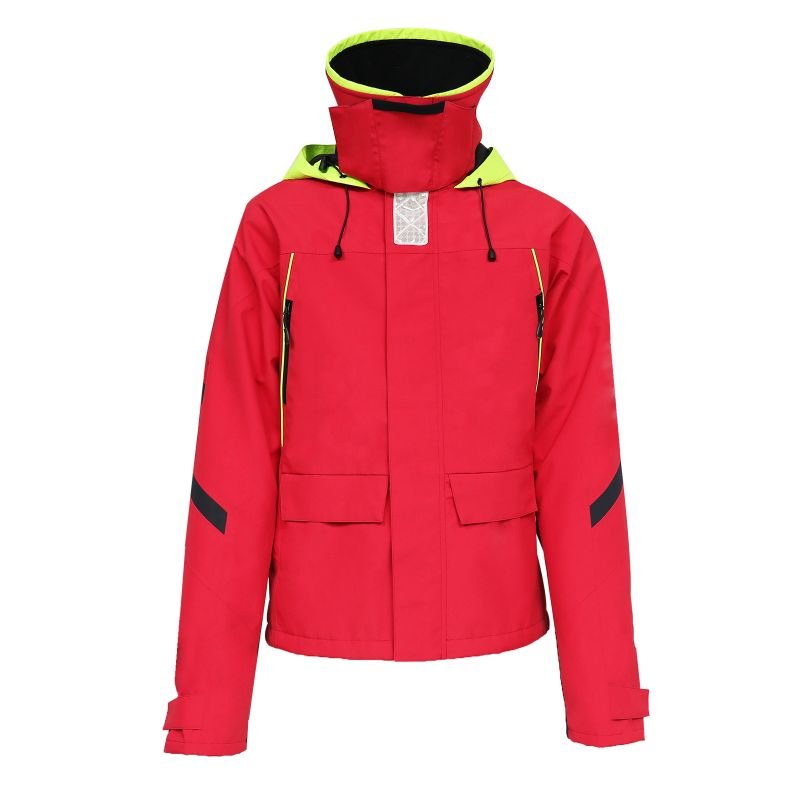 Sailing Jacket Waterproof Sailing Top Coat Hooded Rain Jacket Windproof Fleece Filling Lining Men's Jackets