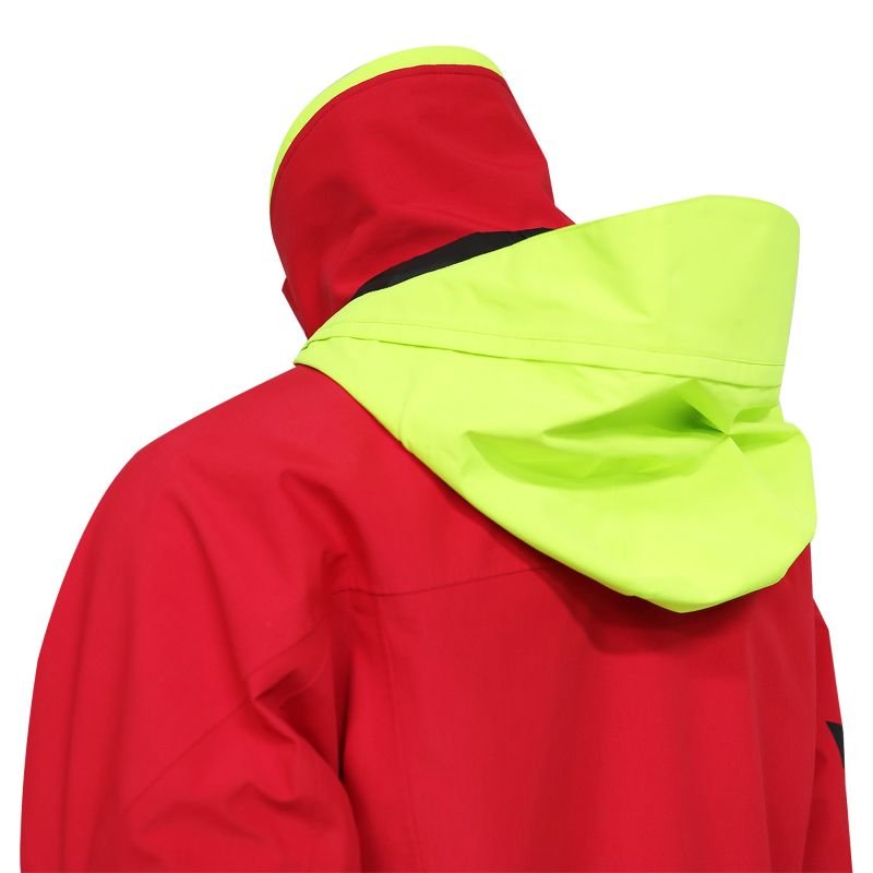 Sailing Jacket Waterproof Sailing Top Coat Hooded Rain Jacket Windproof Fleece Filling Lining Men's Jackets