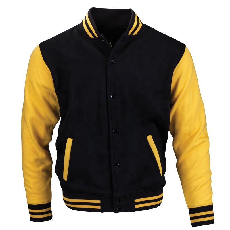 2023 Simple Satin Baseball Varsity College Men's Jacket Lightweight Beautiful Stylish Fashion Unique Men's Blazer Coat Jacket