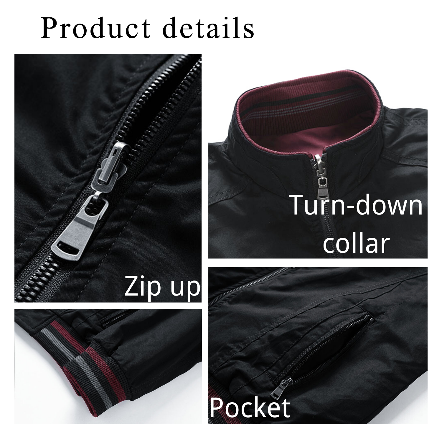 Autumn and winter new men's jacket Korean version light thin cotton double-sided wear fashion slim youth jacket thick for men