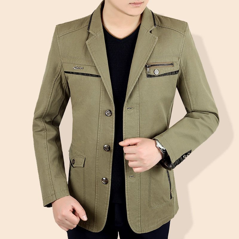 New Design Hot Selling High Quality Top Spring and Autumn Men's Suit Business Casual Coat Jacket