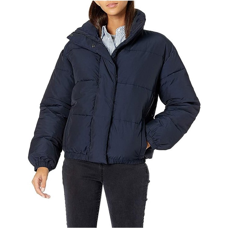 Outdoor Winter Wears Down Puffer Jackets For Men Women Cotton Filling 100% Warm Fitted Down Jacket With Removable Hood