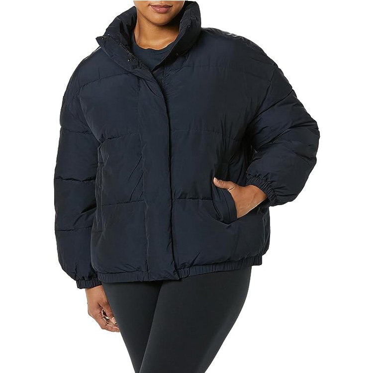 Outdoor Winter Wears Down Puffer Jackets For Men Women Cotton Filling 100% Warm Fitted Down Jacket With Removable Hood