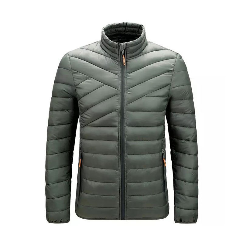 Winter Jacket Men's Stand Collar Warm Parka Coat Street Fashion Casual Brand Outer Men's Winter Down Jacket