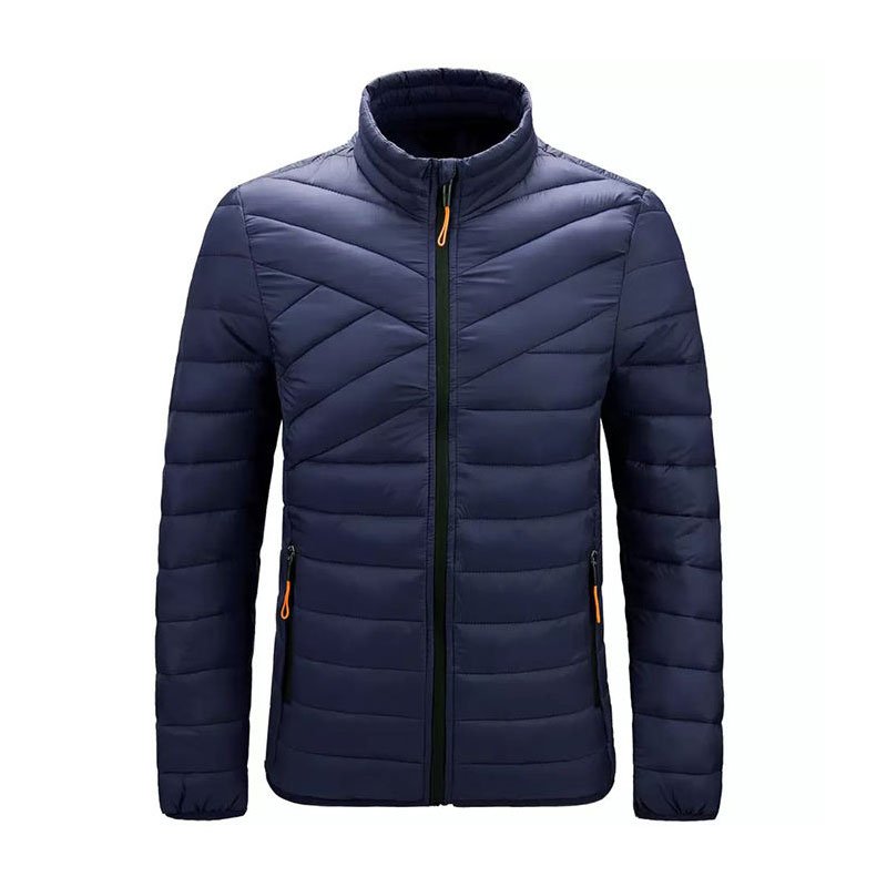Winter Jacket Men's Stand Collar Warm Parka Coat Street Fashion Casual Brand Outer Men's Winter Down Jacket