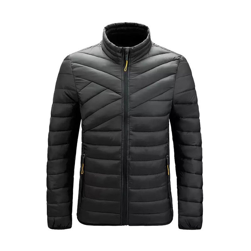 Winter Jacket Men's Stand Collar Warm Parka Coat Street Fashion Casual Brand Outer Men's Winter Down Jacket