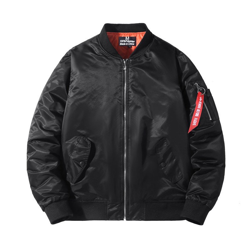 Men's Outdoor Tactical Varsity Jacket Pilot Thick Quilted Winter Bomber Jacket for Autumn Winter Safari Casual Jacket Winter C