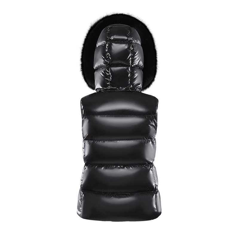 Custom winter women's puffer High Quality couple vest women Tall Duck Down Coat softshell importer Warm nylon jacket