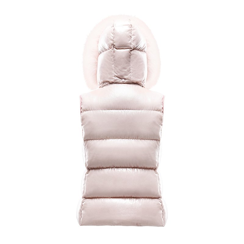 Custom winter women's puffer High Quality couple vest women Tall Duck Down Coat softshell importer Warm nylon jacket