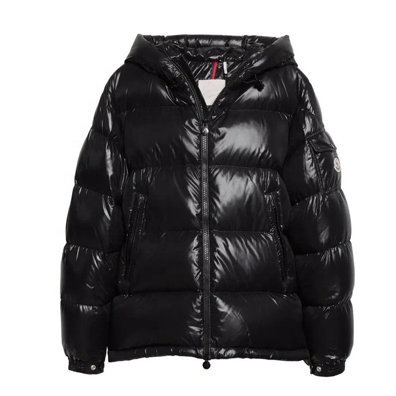 Men's Puffer Jacket Bubble Coat Padded Coat OEM Logo Oversized Men's Down Bubble Winter Black Custom Puffer Jackets
