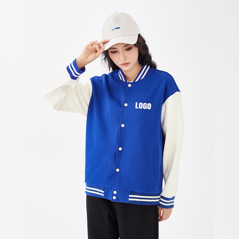 Custom Print Embroidered Varsity Jackets Custom Men Baseball Jacket Oversized Bomner Jacket For Men