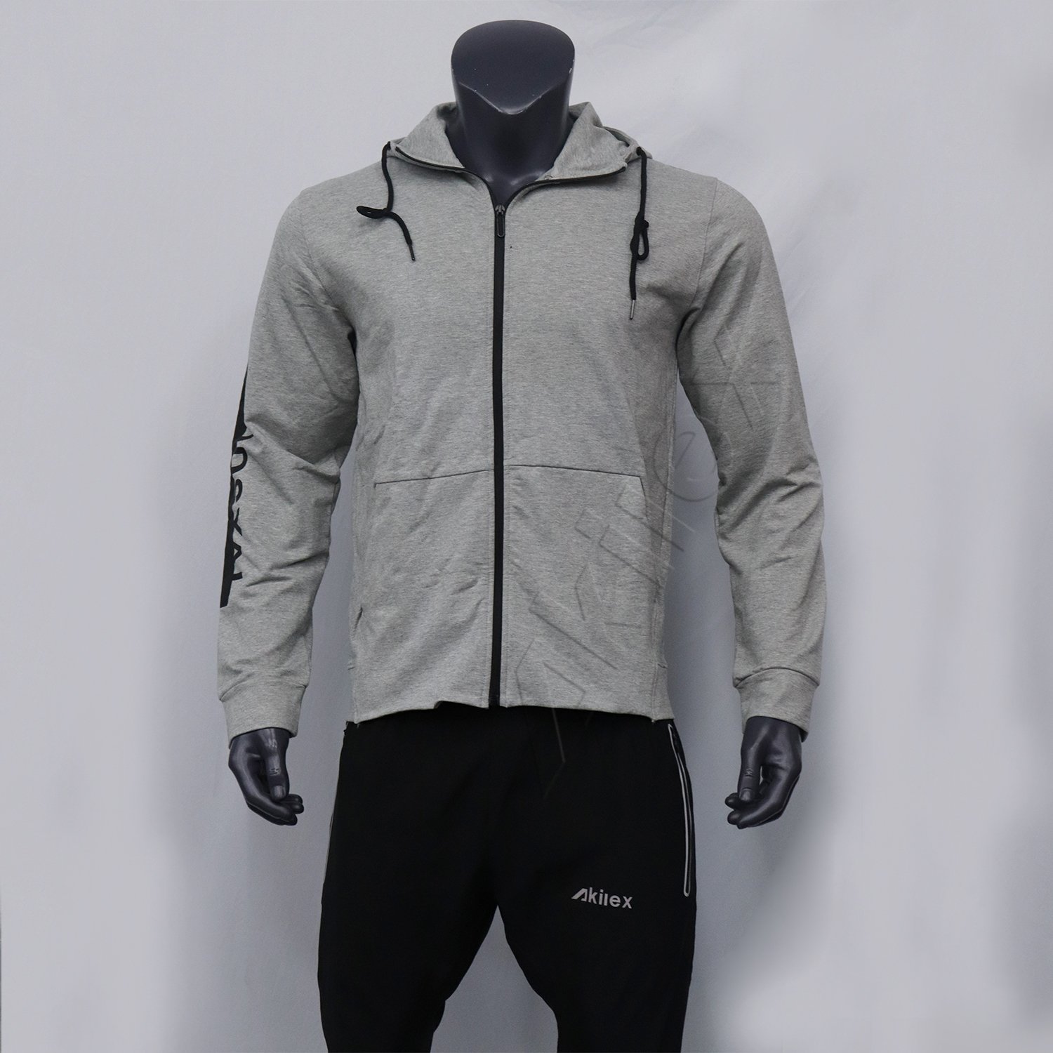 Custom wholesale new design waterproof windbreaker woven artwork fashion professional comfortable mens running jacket