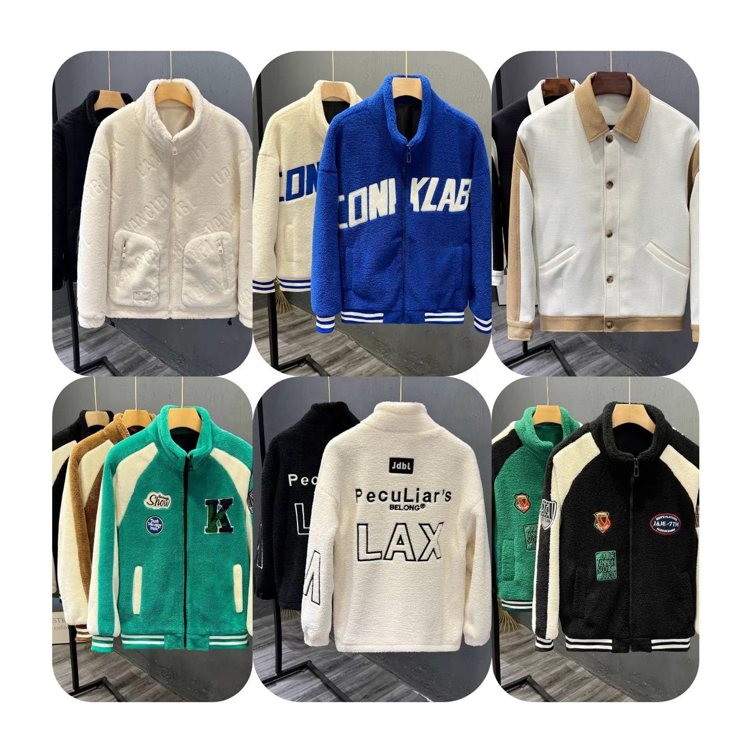 hot sale Varsity Jacket Custom Logo Fashionable Individuality Applique Cloth Embroidery Baseball Coat Buttons Jacket