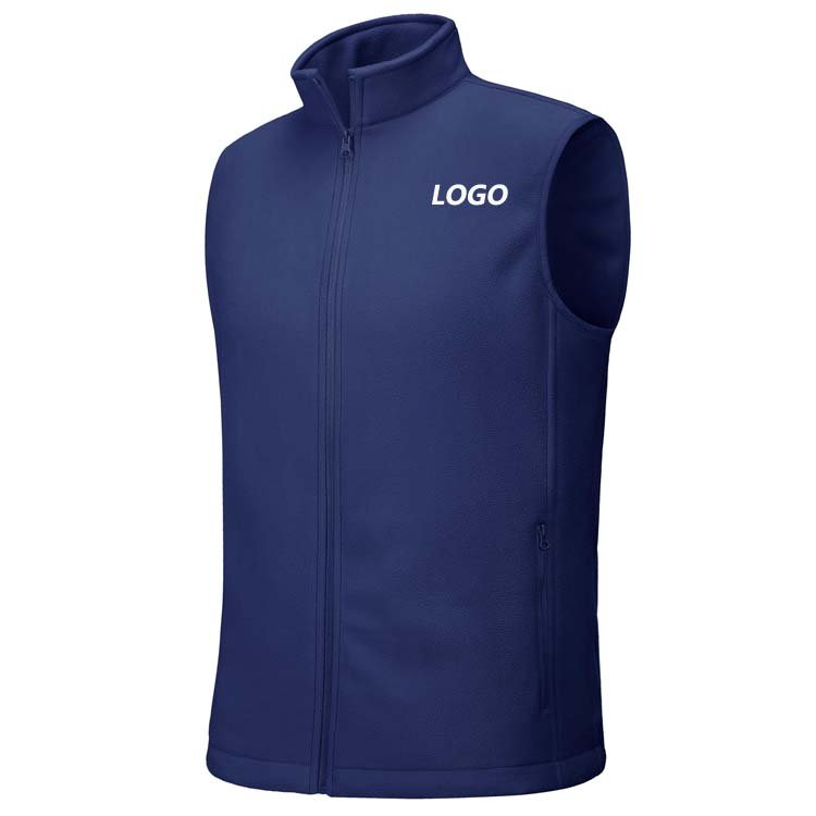 Waterproof Winter Warm Jackets Wholesale Custom Logo Vest Men Sleeveless Jackets Hiking Outdoor Golf Fleece Vests For Men