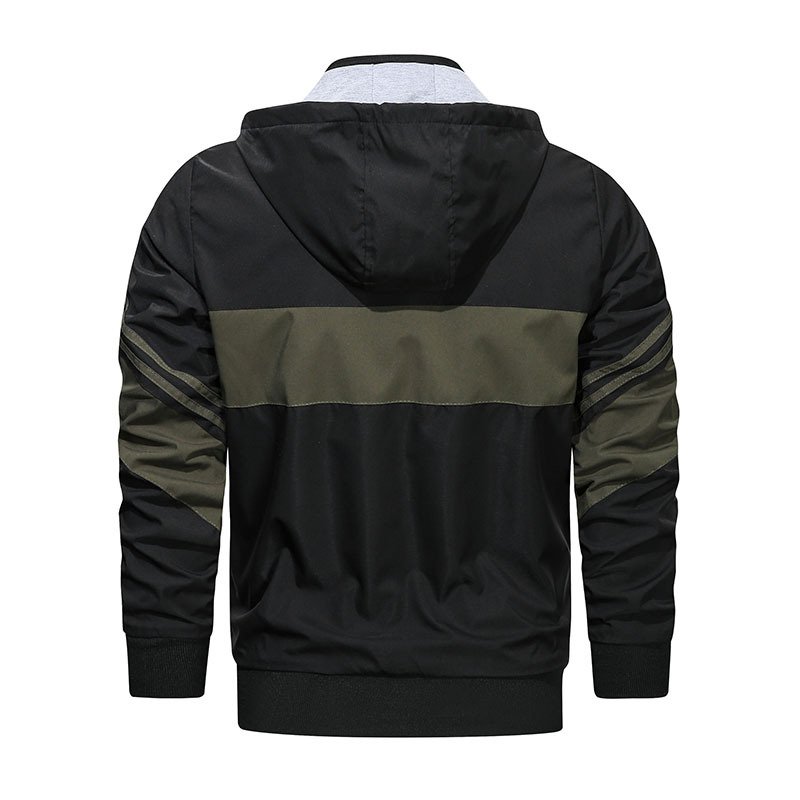 LAYENNE Custom Windbreaker Jackets Mens Branded Vintage Zip Pullover Windproof Jacket For Men