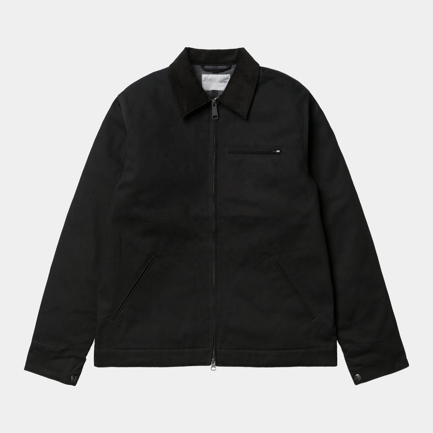 Manufacturer Custom high quality thick brown zipper multi pocket mens waxed work canvas jacket men