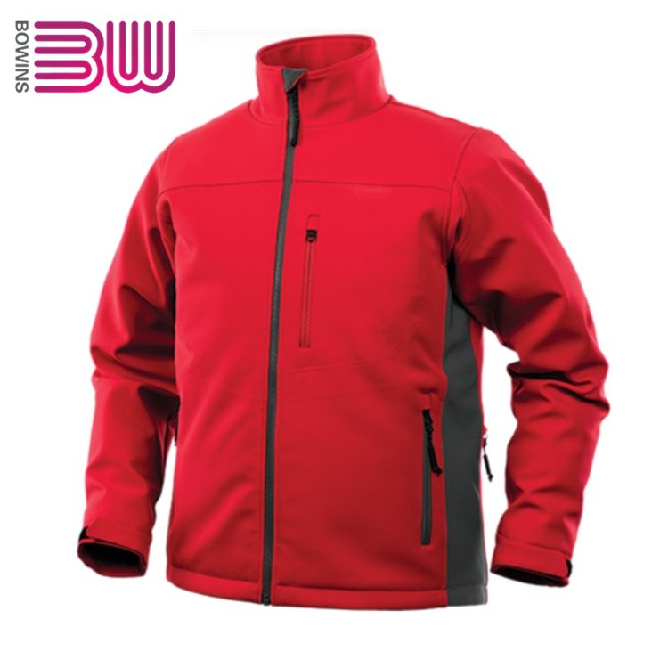 Men's Battery Working Jacket Custom USB Heated Clothes Softshell Waterproof Winter Work Garment