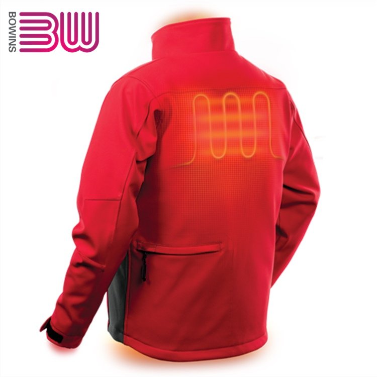 Men's Battery Working Jacket Custom USB Heated Clothes Softshell Waterproof Winter Work Garment