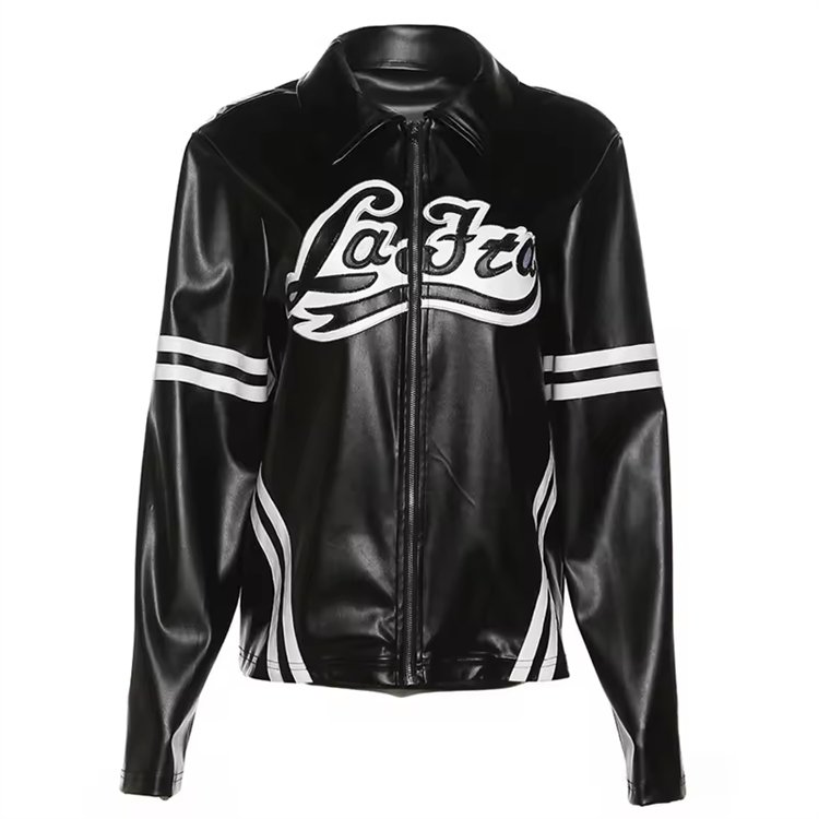 New Fashion Zip Up Jackets Motorcycle Motorbike Streetwear Retro Vintage Men's Jacket For Travel Outdoor