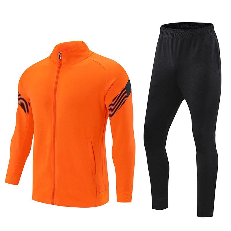 Best Cheap Full Zipper Tracksuits Soccer Wholesale Club Training Football Jacket Top Quality Men Soccer Tracksuit