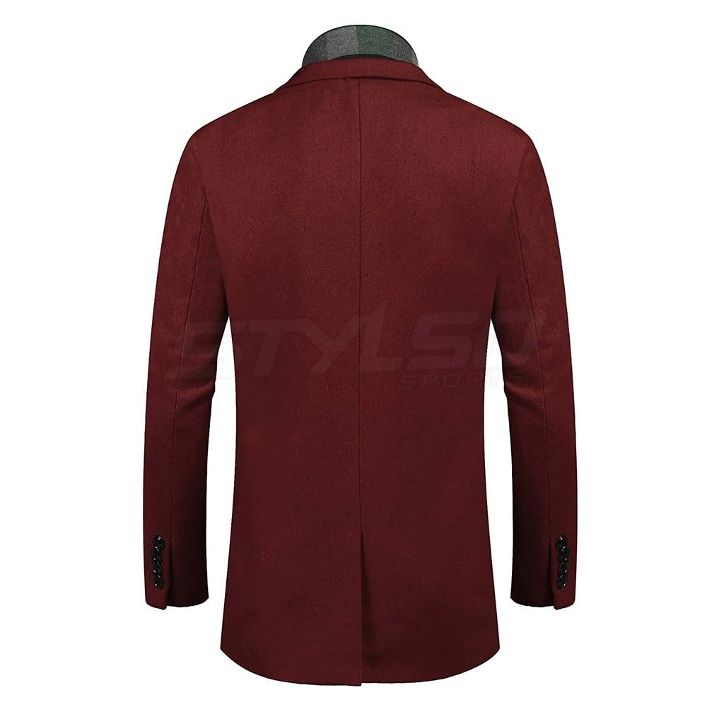 Best Selling OEM Custom Design Men's Wool Jacket Lightweight and Heated Fashion Clothing