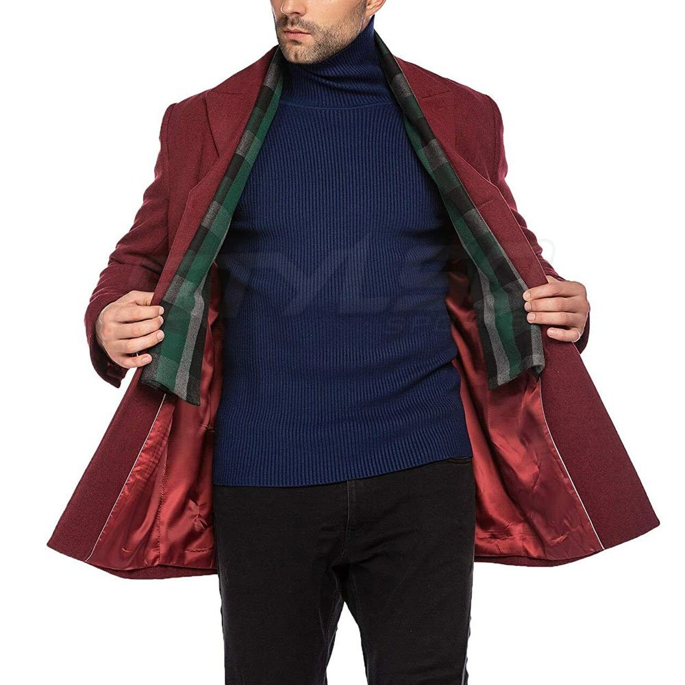 Best Selling OEM Custom Design Men's Wool Jacket Lightweight and Heated Fashion Clothing