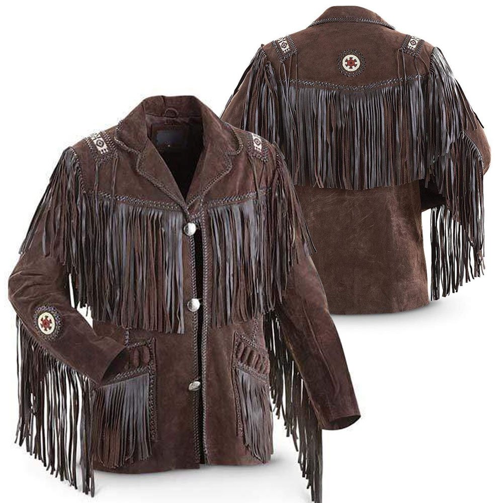 Men's Winter Clothing Thickening Warm Heated Leather Cowboy Jaket Turn Down Collar Men Leather Jacket