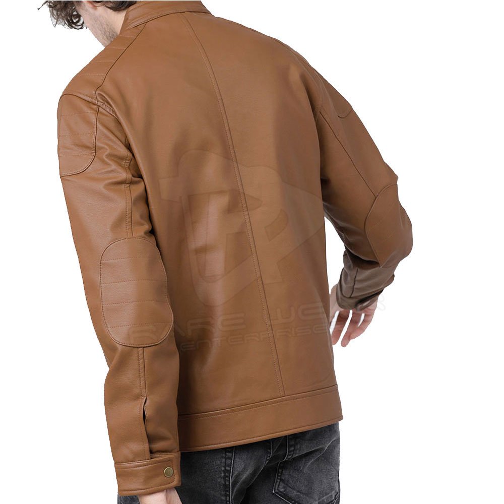 2023 High Quality Water Resistant Leather Jacket For Men, Custom Color 100% Leather Men's Jacket