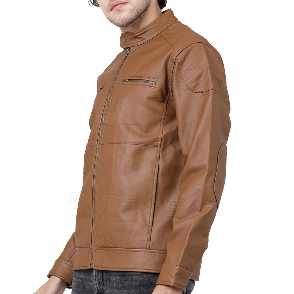 2023 High Quality Water Resistant Leather Jacket For Men, Custom Color 100% Leather Men's Jacket