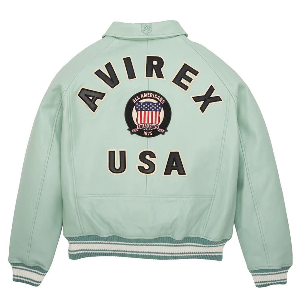 Super Quality Leather Men Hot Selling Avirex Jacket Different Colors Available in Wholesale Selling Price Men Leather Jacket